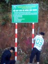 Triển khai cắm các bảng nội quy, tuyên truyền, biển cấm chặt phá rừng giúp công tác quản lý bảo vệ rừng tốt hơn